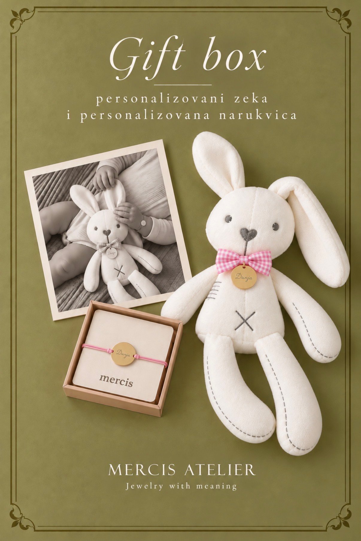 Personalizovani zeka sa personalizovanom narukvicom - Слика 8
