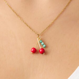 Ogrlica sa priveskom trešnjice